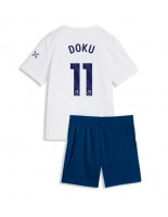 Manchester City Jeremy Doku #11 Alternativní dres pro děti 2026-27 Krátký Rukáv (+ trenýrky)